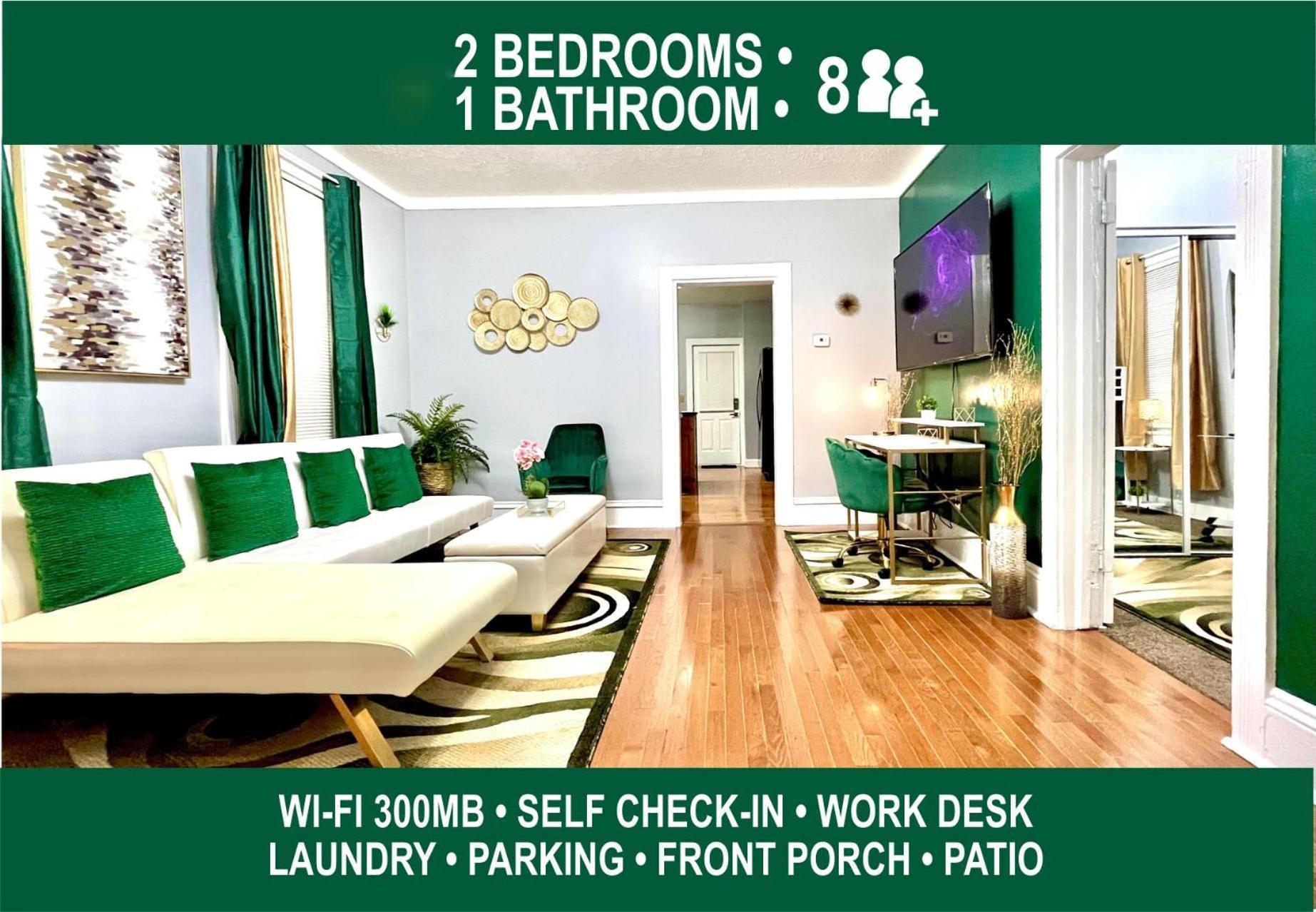 The Tremont Emerald - By Christmas Story House - Historic Charm & Modern Comfort Near Downtown With Parking, 300Mb Wifi & Self Check-In Cleveland Eksteriør bilde